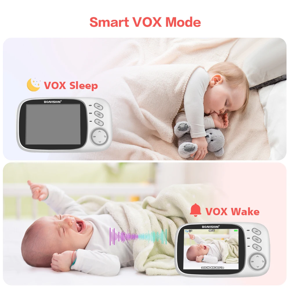 VB603 3.2" Wireless Video Baby Monitor - Image 5