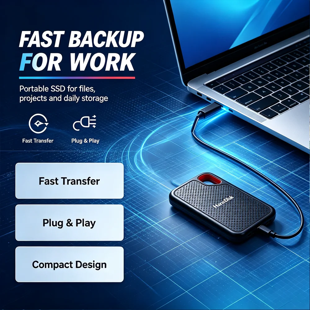 1TB/2TB/4TB Portable USB 3.1 SSD - Image 3
