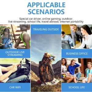 WiFi 6 4G LTE Pocket Mobile Router - Thumbnail Image 3