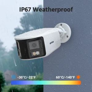 ANNKE 8MP 4K 180° Dual Lens Security Camera - Thumbnail Image 2