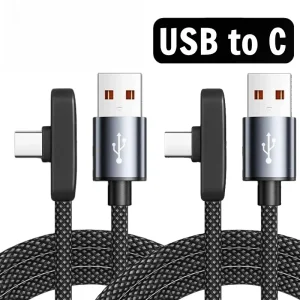 90° USB-C Cable 100W Fast Charging - Thumbnail Image 9