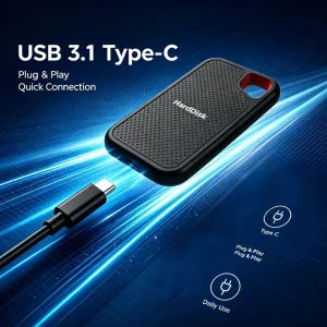 1TB/2TB/4TB Portable USB 3.1 SSD - Thumbnail Image 6