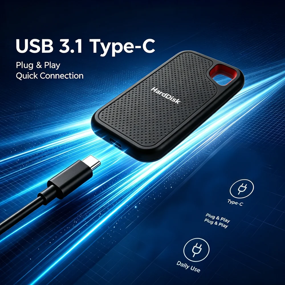 1TB/2TB/4TB Portable USB 3.1 SSD - Image 6