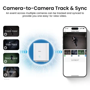 AOSU 3MP WiFi Solar Security Camera Kit - Thumbnail Image 3