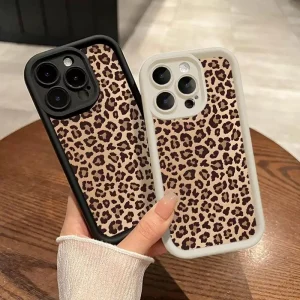 Leopard Print iPhone Shockproof Case - Thumbnail Image 4