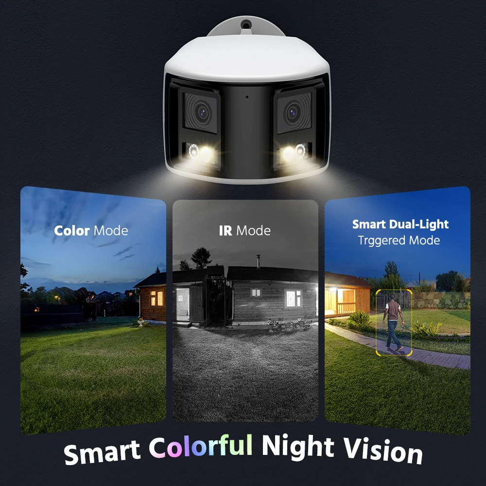 ANNKE 8MP 4K 180° Dual Lens Security Camera - Image 3
