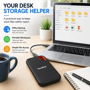 1TB/2TB Portable USB-C External SSD - Thumbnail Image 3