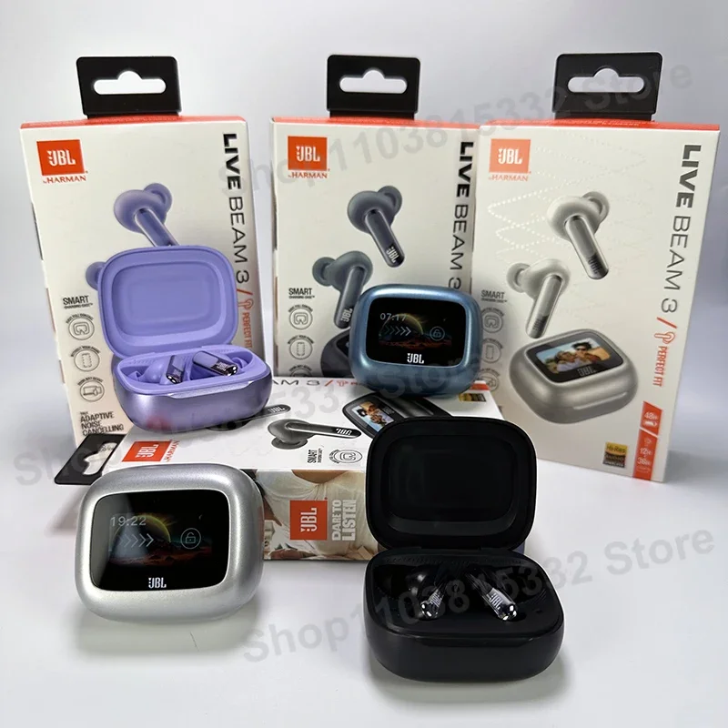 JBL Live Beam 3 Wireless ANC Earbuds - Image 3
