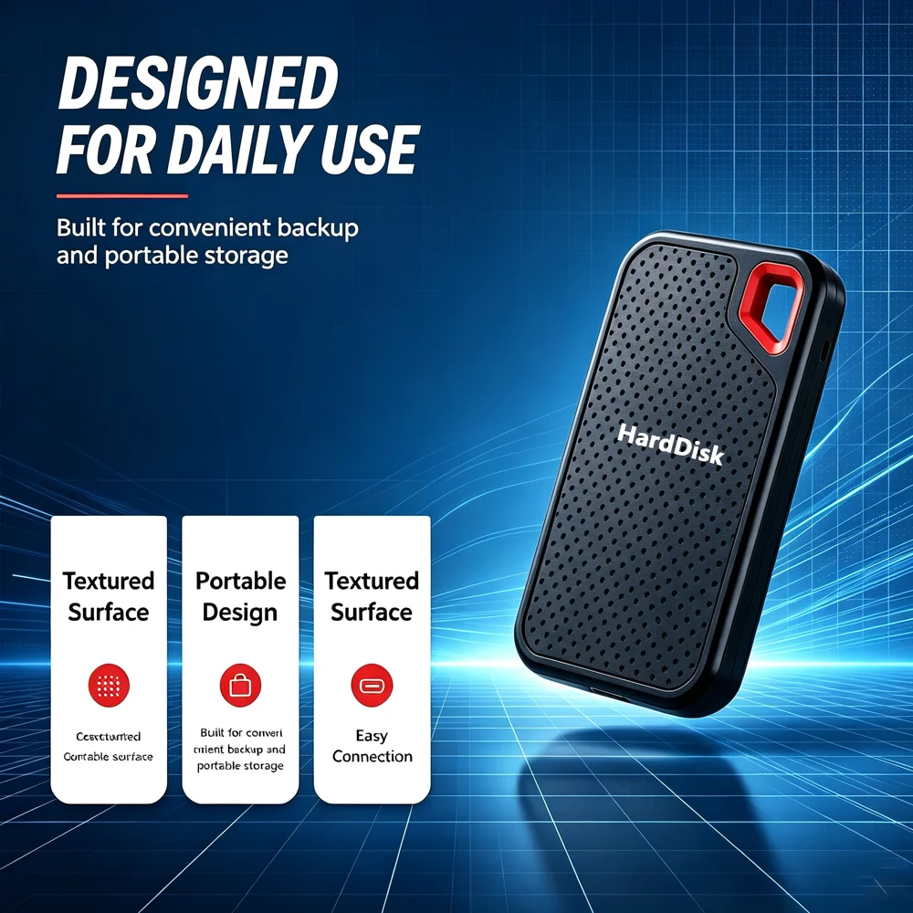 1TB/2TB/4TB Portable USB 3.1 SSD - Image 5