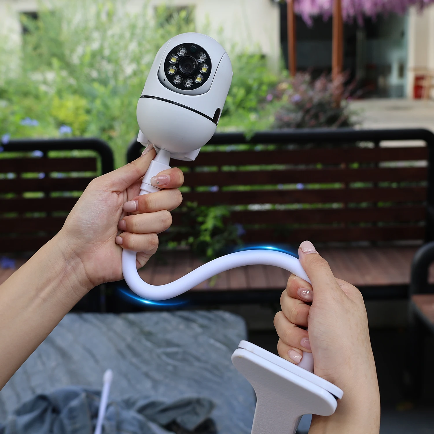 Flexible Baby Monitor Camera Clamp Mount - Image 2