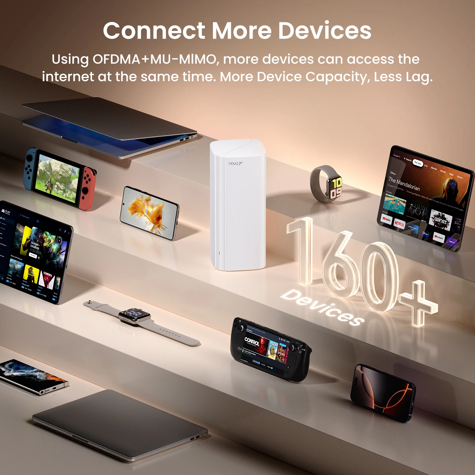Tenda BE5100 WiFi 7 Dual-Band Mesh Router - Image 6