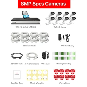 ZOSI 16CH 8MP PoE AI Security Camera System - Thumbnail Image 8