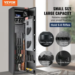 SucceBuy 8-Gun Digital Lock Gun Safe - Thumbnail Image 2