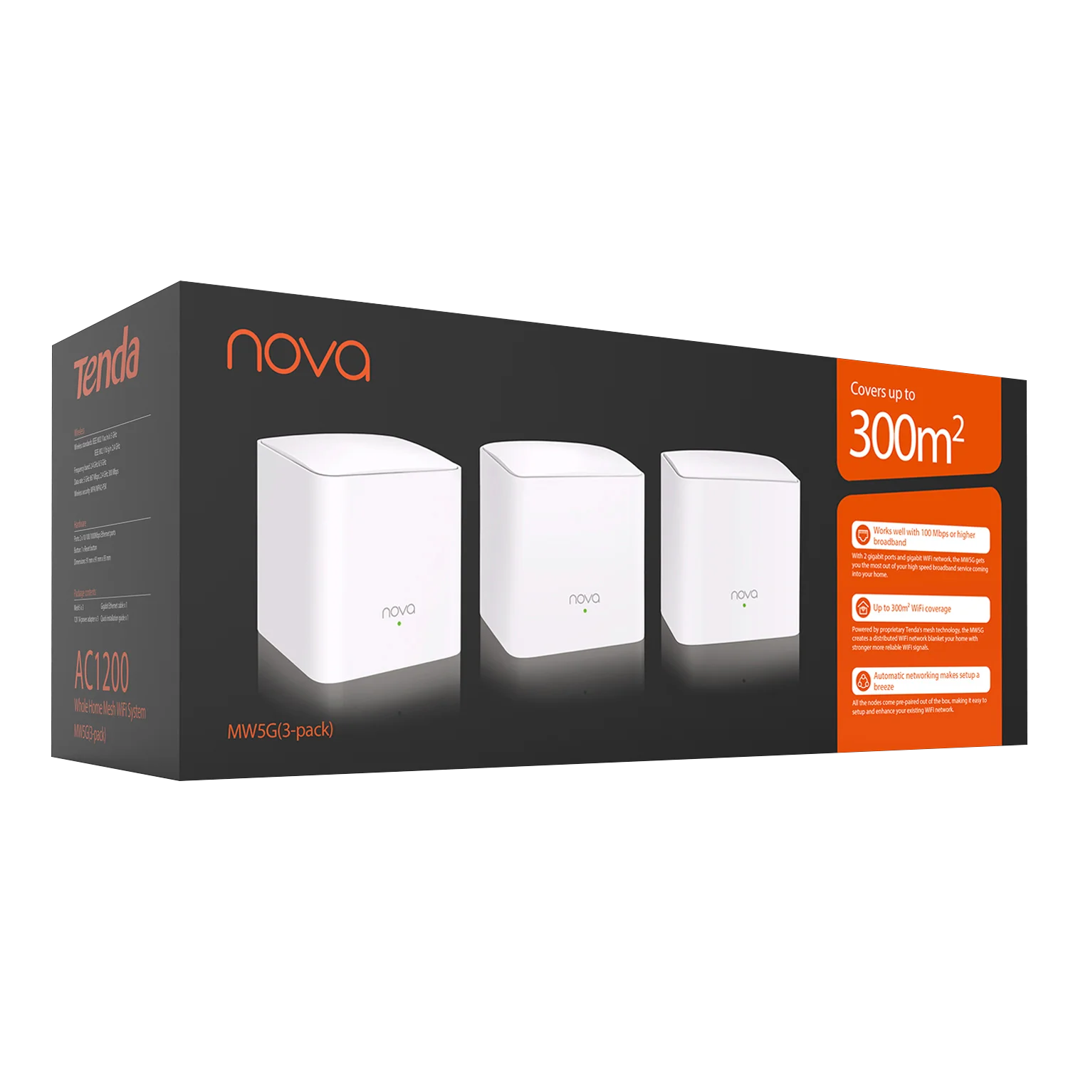 Tenda MW5G Nova AC1200 Mesh WiFi System - Image 7