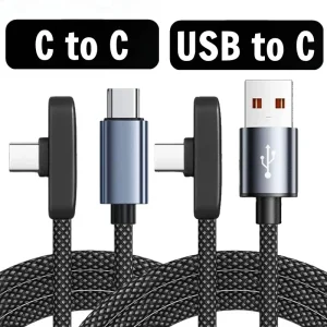 90° USB-C Cable 100W Fast Charging - Thumbnail Image 11