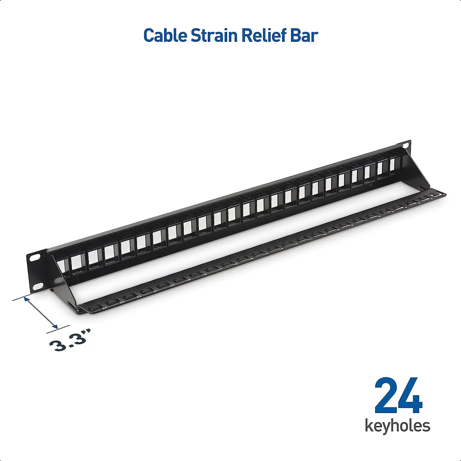 24-Port RJ45 Shielded Patch Panel - Image 5