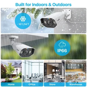 ZOSI 16CH 8MP PoE AI Security Camera System - Thumbnail Image 6