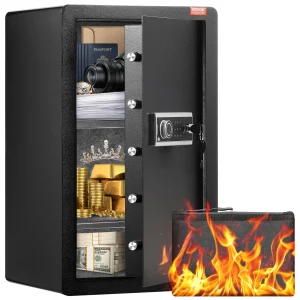 SucceBuy 4.0 Cu Ft Fingerprint Digital Safe