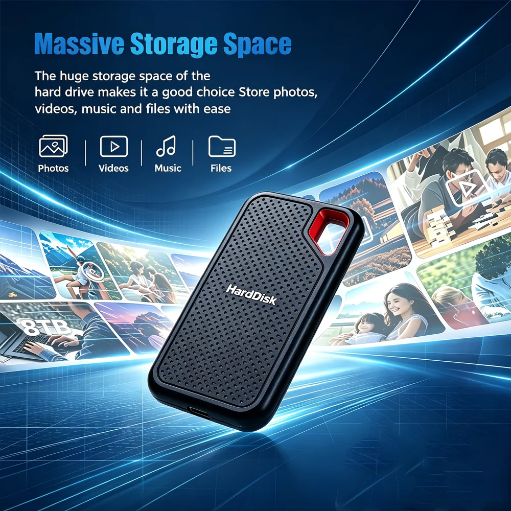 1TB/2TB/4TB Portable USB 3.1 SSD - Image 2
