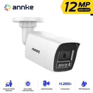 ANNKE 12MP 3K Dual Light PoE Security Camera - Thumbnail Image 11