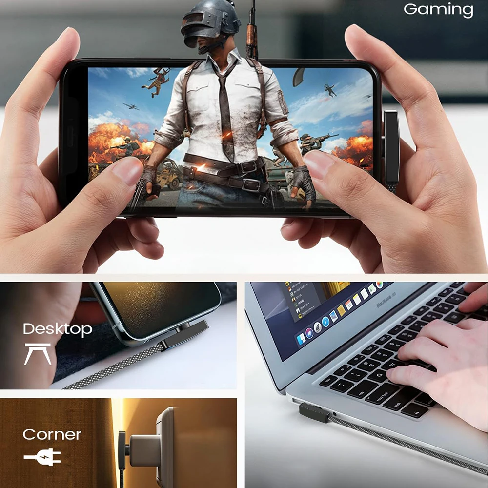 90° USB-C Cable 100W Fast Charging - Image 5
