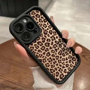 Leopard Print iPhone Shockproof Case - Thumbnail Image 2