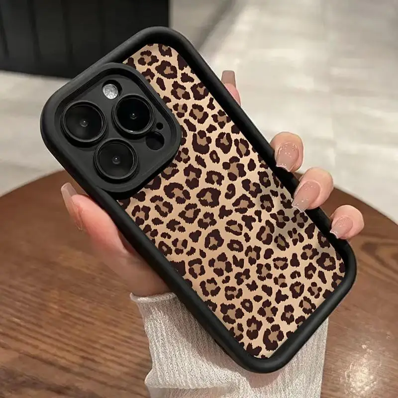 Leopard Print iPhone Shockproof Case - Image 2