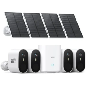 AOSU 3MP WiFi Solar Security Camera Kit - Thumbnail Image 7