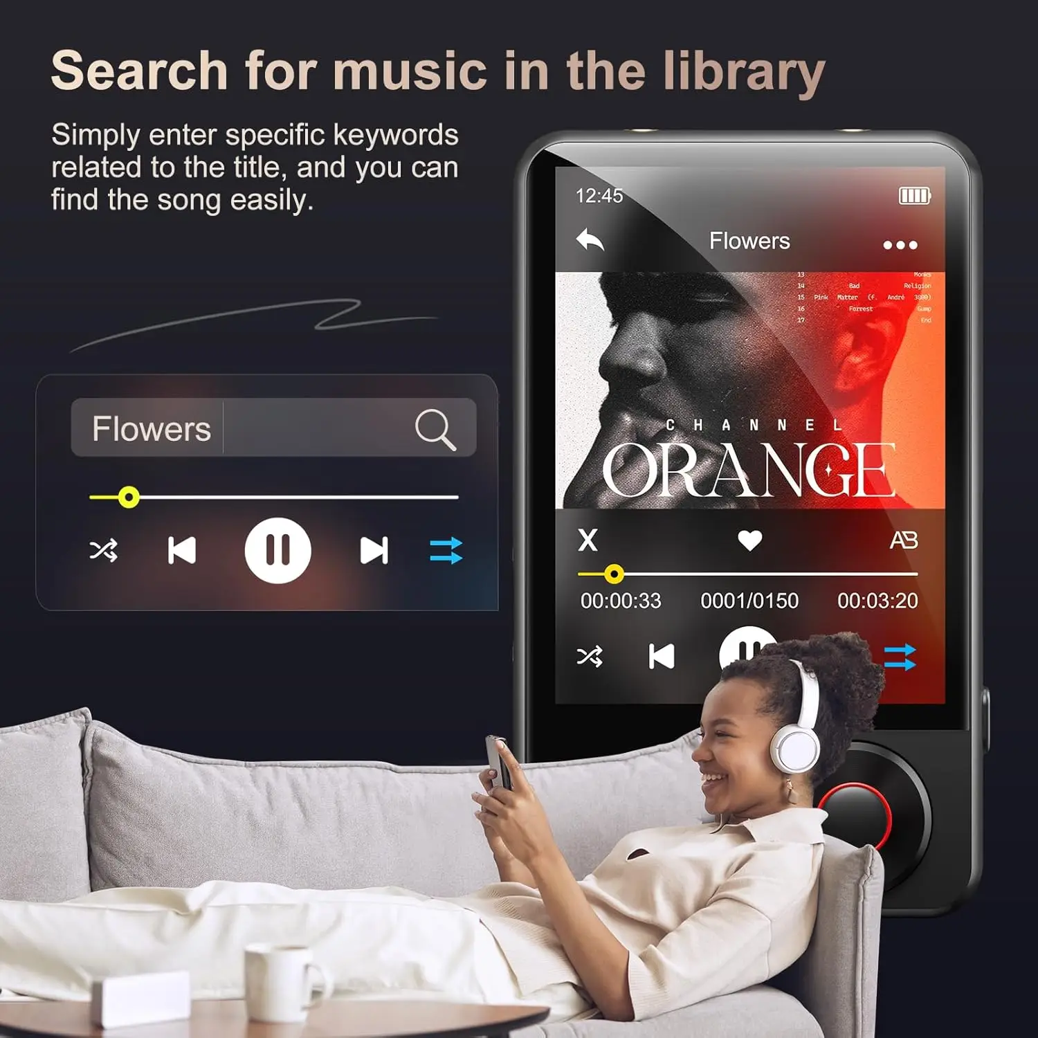 MECHEN 64GB/128GB Bluetooth MP3 Player - Image 4