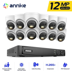 ANNKE 16CH 12MP PoE Security Camera System - Thumbnail Image 7