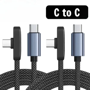 90° USB-C Cable 100W Fast Charging - Thumbnail Image 10